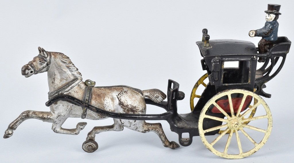PRATT & LETCHWORTH CAST IRON HANSOM CAB (1 of 6)