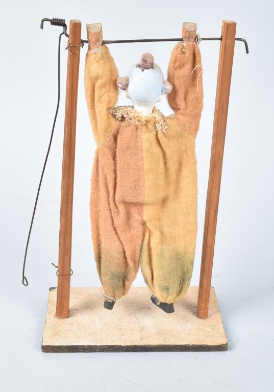 Early German Bisque Head CLOWN ACROBAT (1 of 3)