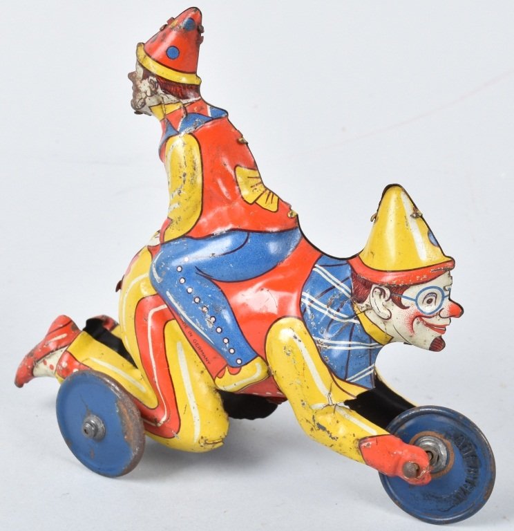 GERMAN Tin Windup 2 CLOWNS (1 of 4)