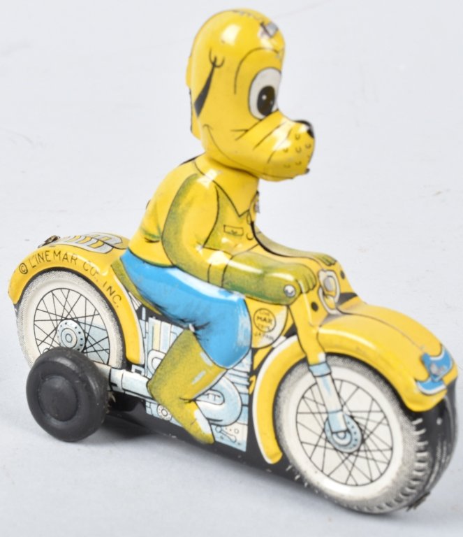 LINEMAR Tin Friction PLUTO MOTORCYCLE (1 of 4)