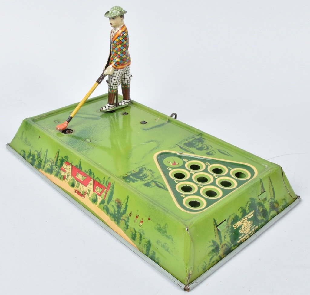 STRAUSS Tin Windup PLAY GOLF (1 of 5)