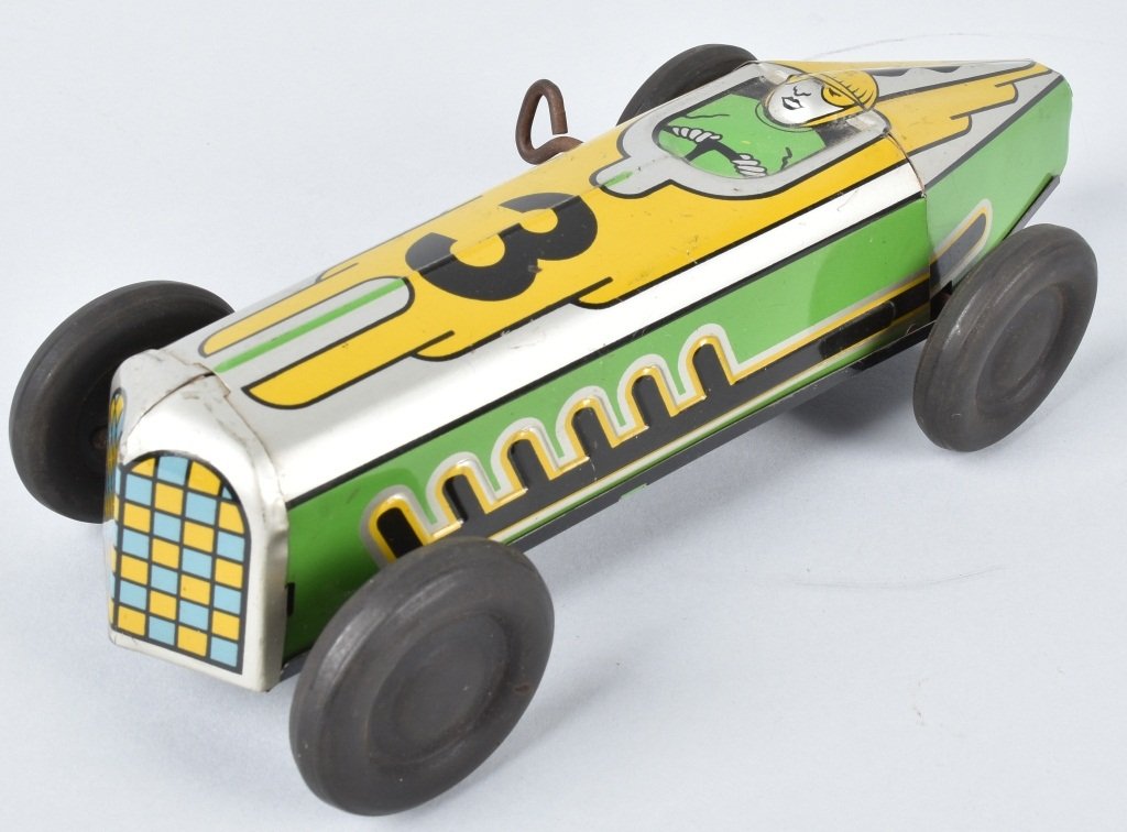 ENGLISH Tin Windup #3 BOATTAIL RACER (1 of 6)