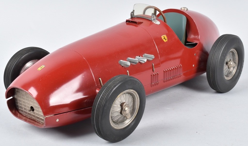 22" 1952 TOSCHI Windup FERRARI RACE CAR (1 of 8)