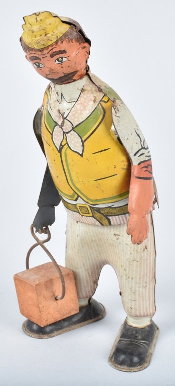 MARX Tin Windup RED THE ICE MAN (1 of 6)