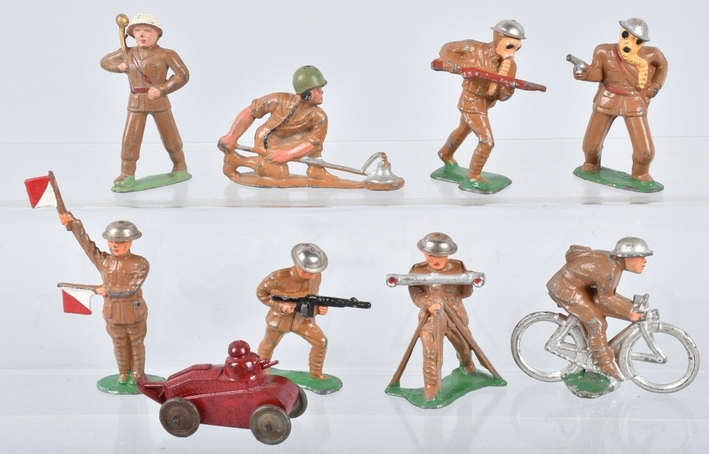 BARCLAY Cast Lead SOLDIERS (1 of 5)