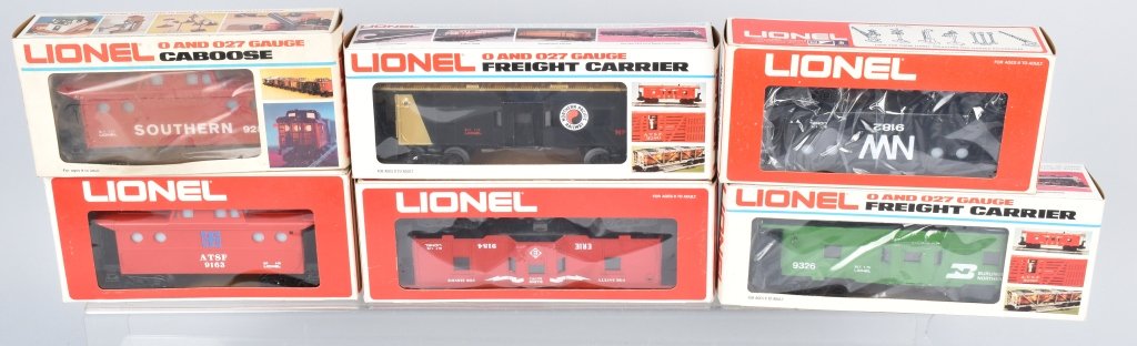 LIONEL LOT OF 6 CABOOSES NOS (1 of 5)