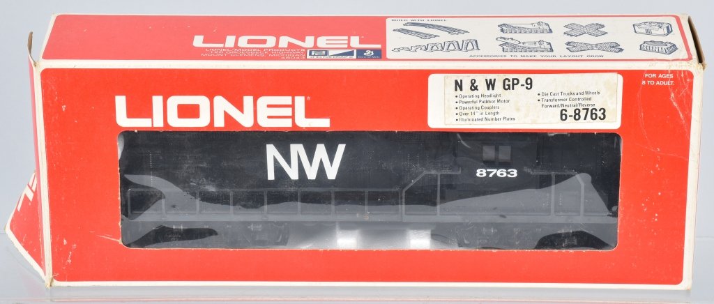 LIONEL N&W GP-9 6-8763 NOS (1 of 3)