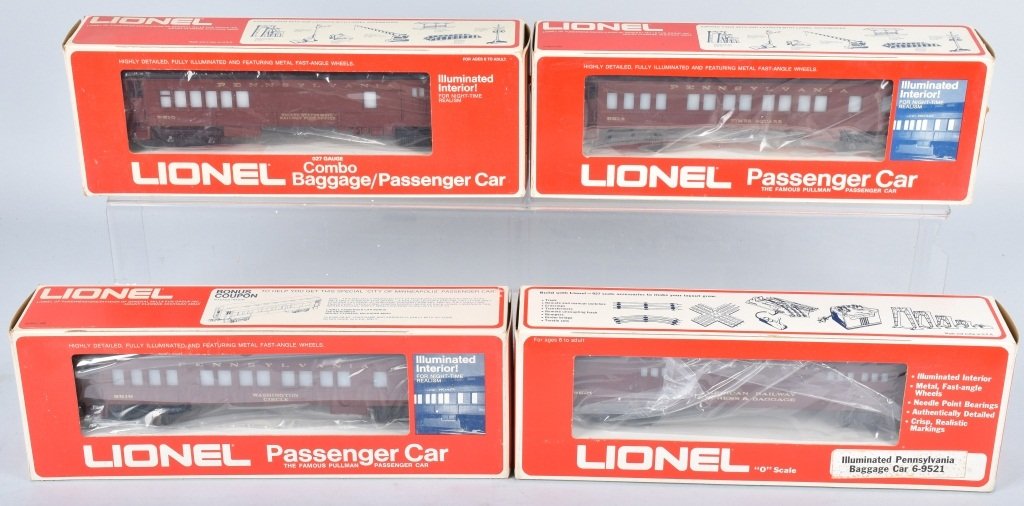 LIONEL PENNSYLVANIA PASSENGER CAR SET NOS (1 of 5)