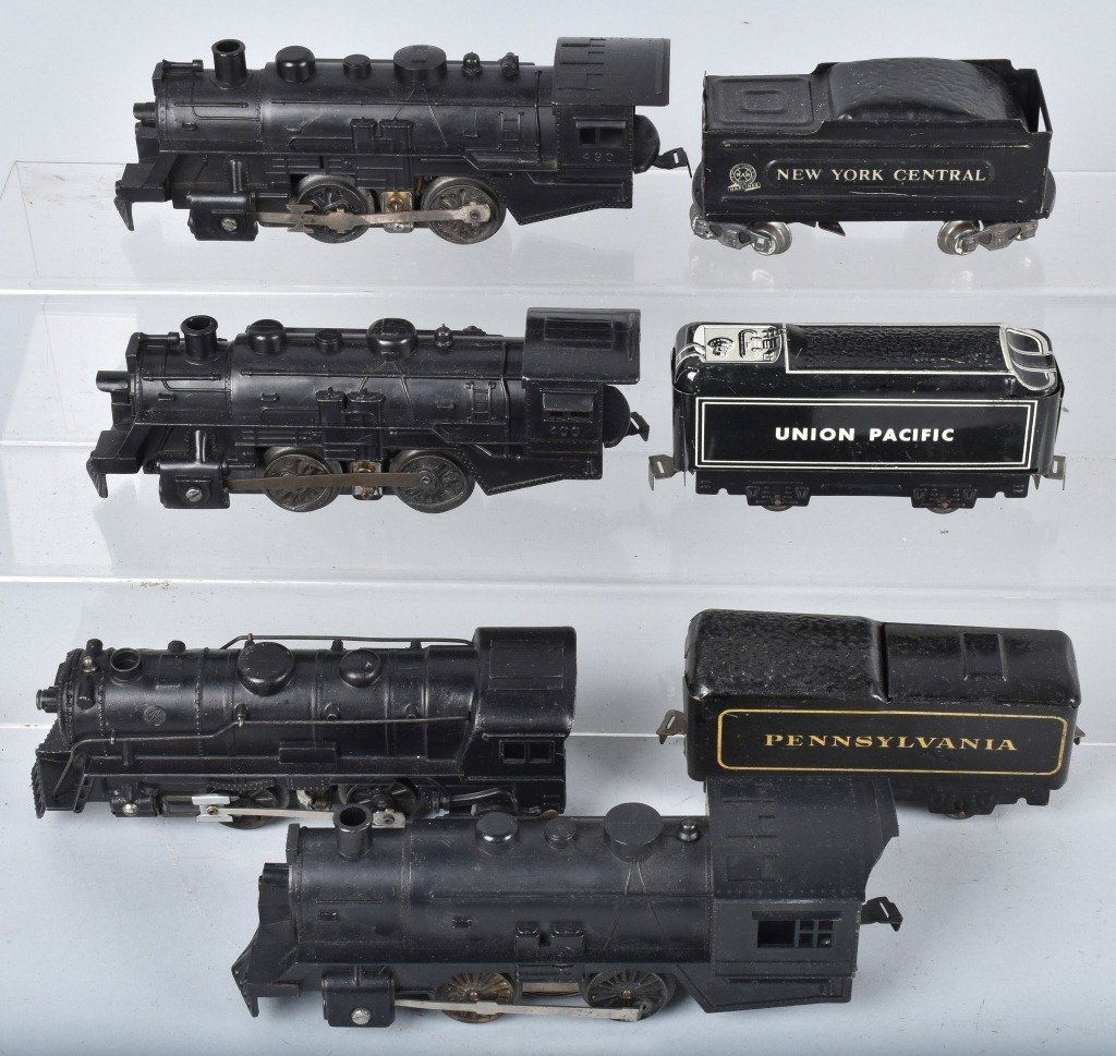 MARX LOCOMOTIVE and TENDER LOT (1 of 4)