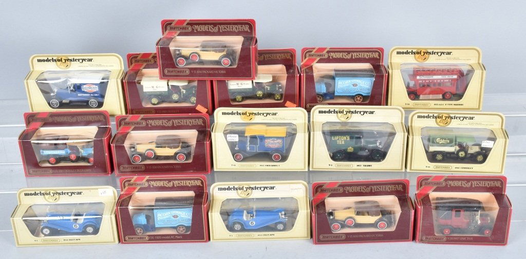16- MATCHBOX MODELS OF YESTERYEAR CARS MIB (1 of 4)