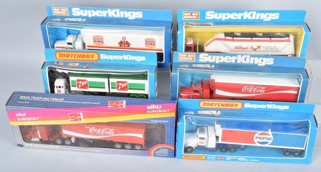 5- MATCHBOX SUPER KING TRUCKS & MORE MIB (1 of 4)
