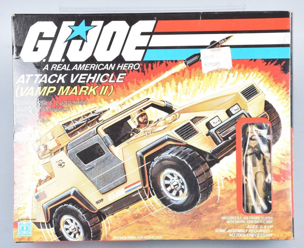 1984 GI JOE ATTACK VEHICLE VAMP MARK II w/BOX (1 of 3)
