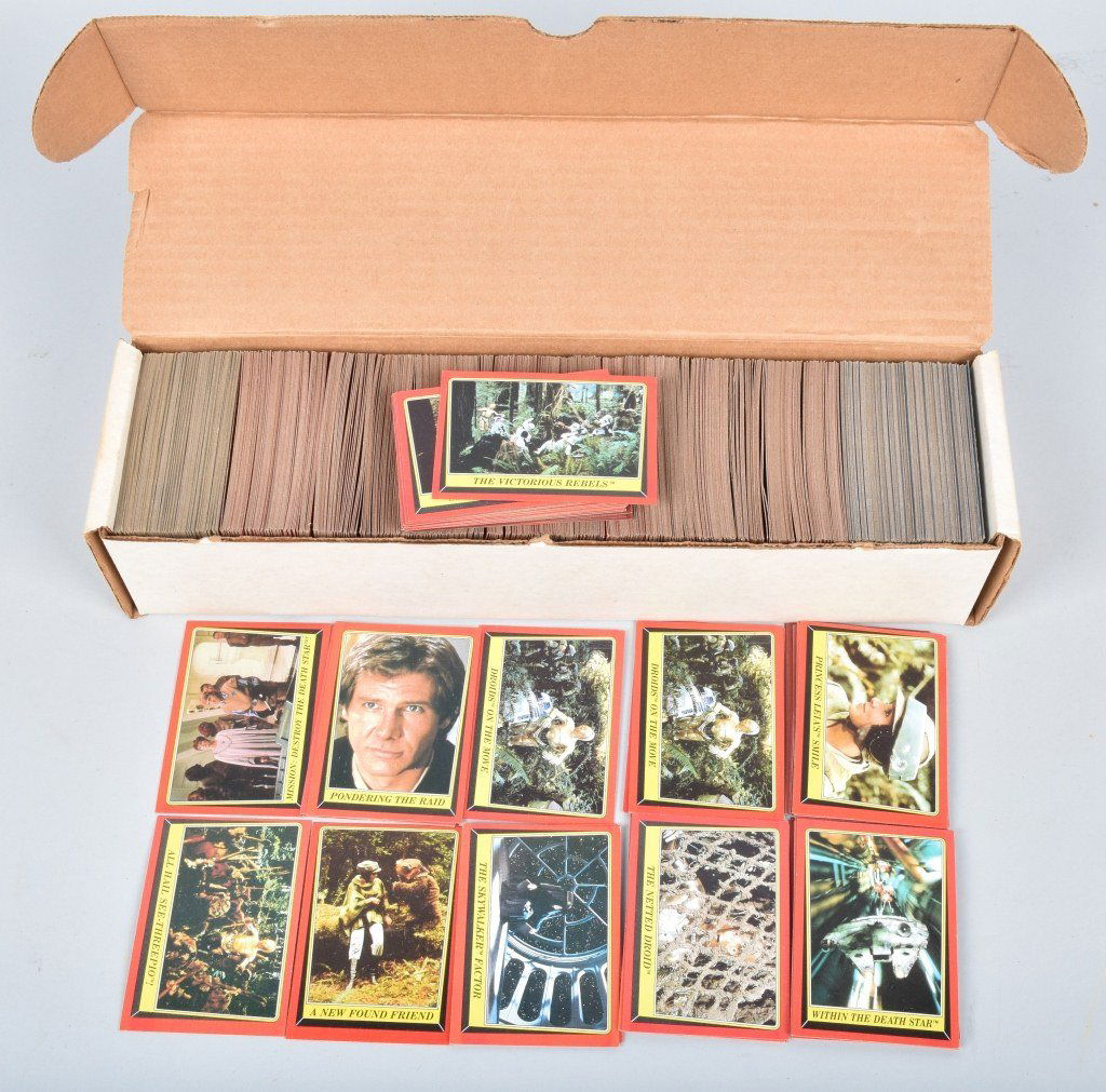 VINTAGE STAR WARS & EMPIRE STRIKES BACK CARDS (1 of 3)