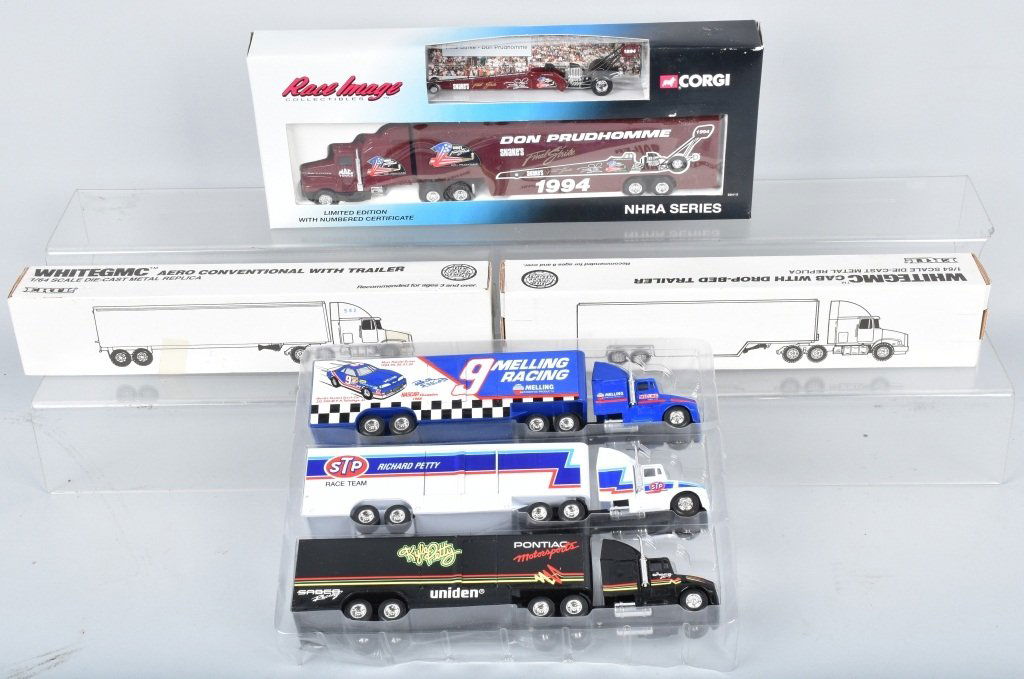 Lot of DIECAST SEMI TRUCKS by CORGI & ERTL (1 of 5)