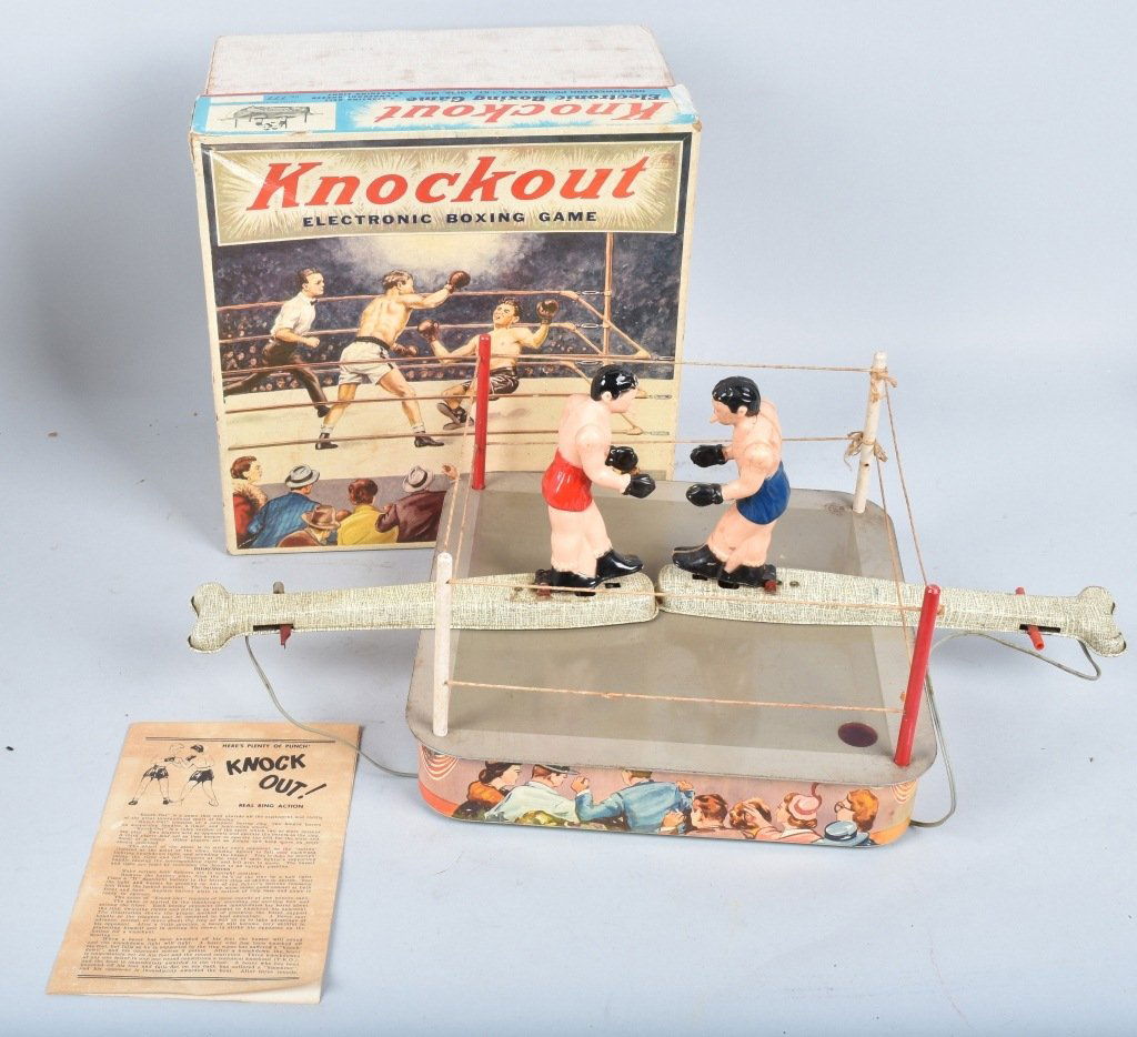 KNOCKOUT CHAMPS Electronic BOXING GAME w/BOX (1 of 6)