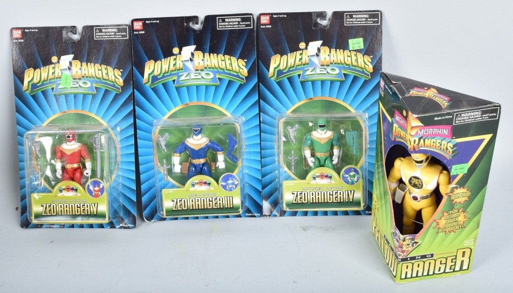 4- BANDAI POWER RANDER ACTION FIGURES MOB (1 of 5)