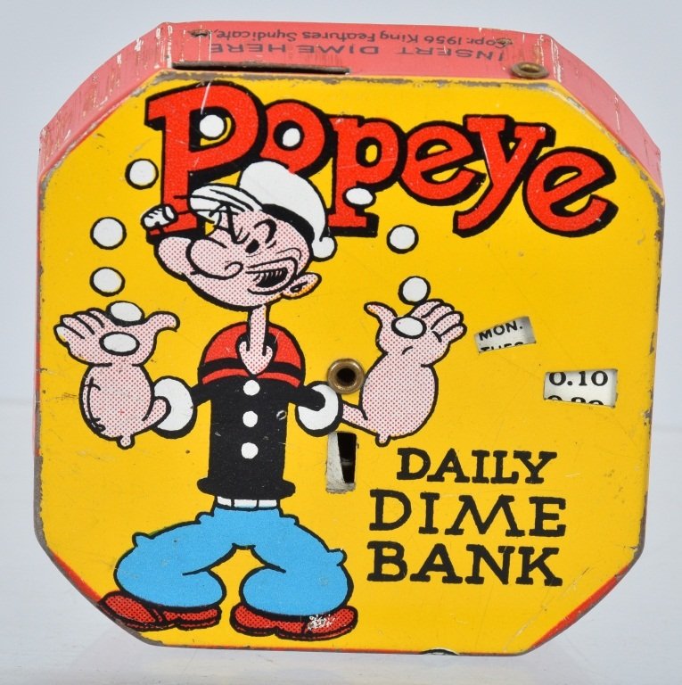 POPEYE DIME BANK (1 of 4)