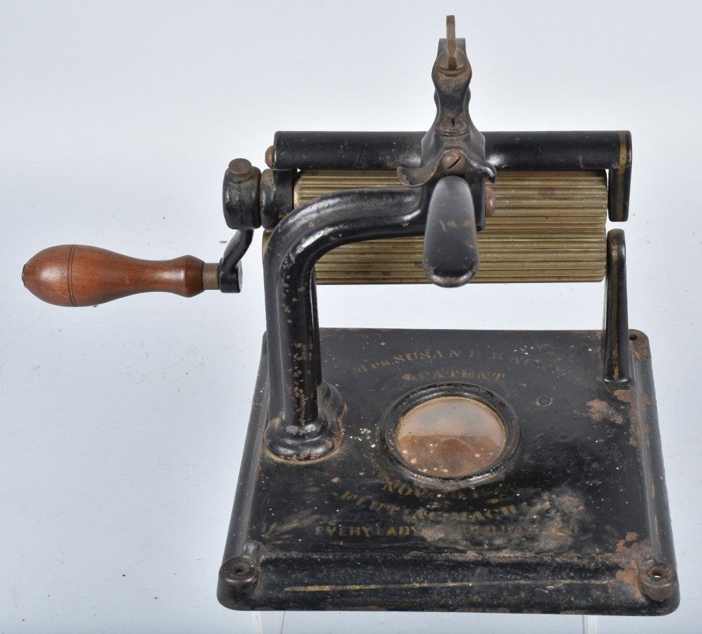 1866 KNOX CAST IRON FLUTING MACHINE (1 of 5)