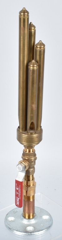 4 CHIME BRASS STEAM WHISTLE (1 of 4)