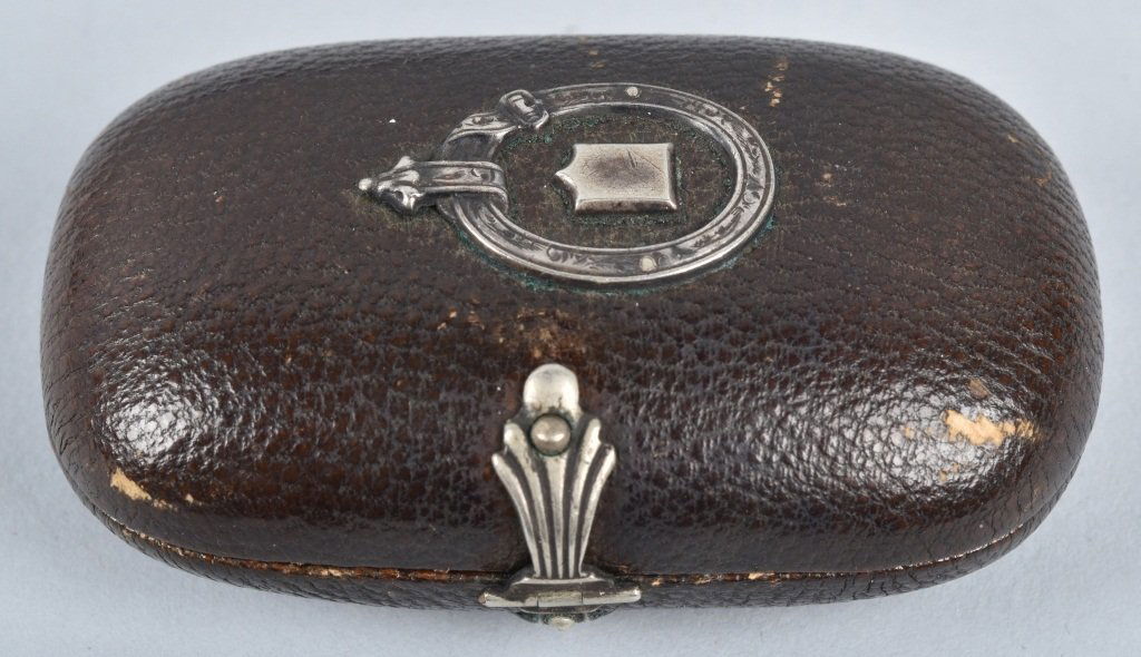 CIVIL WAR EAR COIN PURSE w/ STERLING SILVER (1 of 5)