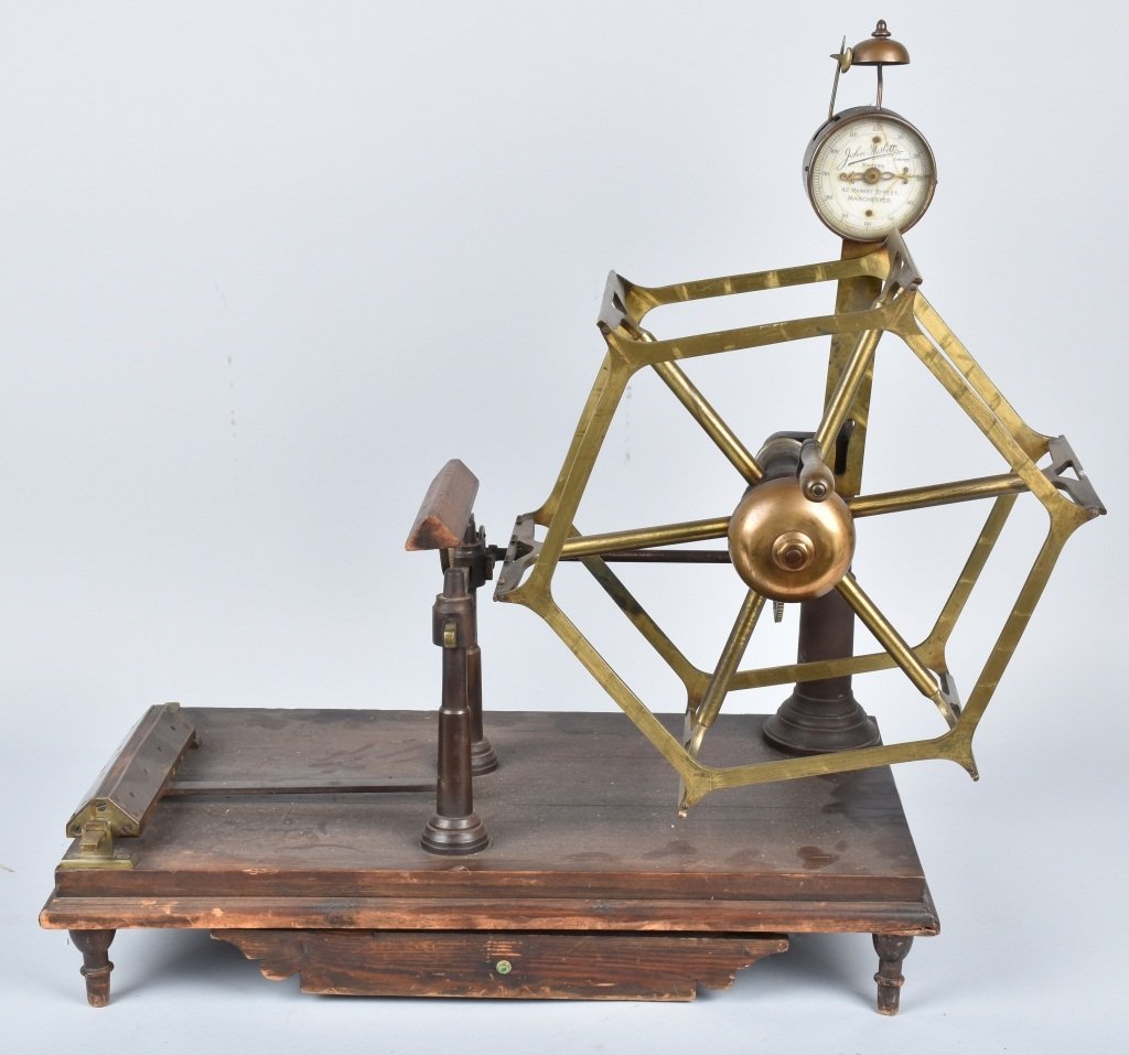 1875 J. NESBITT BRASS TEXTILE WINDER (1 of 8)