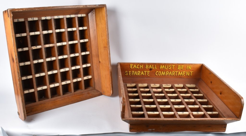 Two Carnival Ball Game Target Boxes (1 of 4)