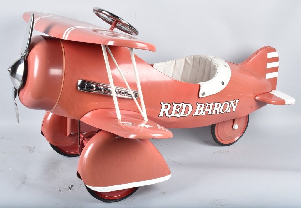 Red baron sales pedal plane