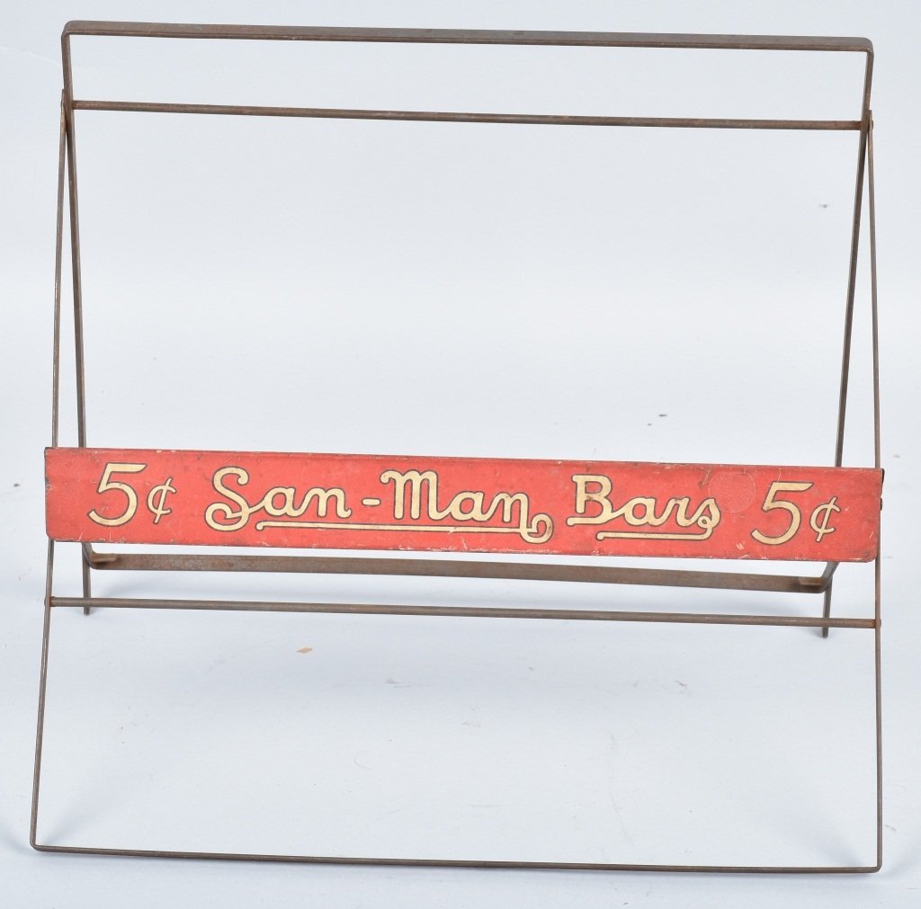 SAN-MAN BARS 5c STORE DISPLAY (1 of 3)