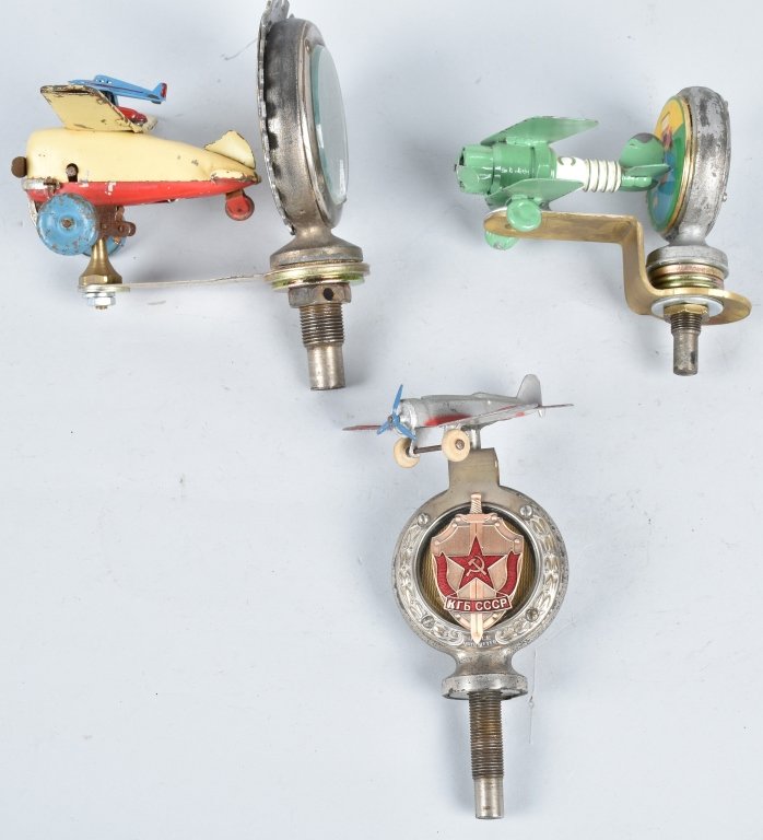 LOT OF 3 MOTOMETERS with AIRPLANES, VINTAGE (1 of 7)