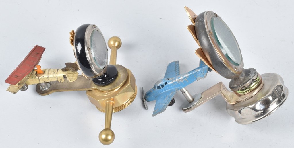 LOT OF 2 MOTOMETERS with AIRPLANES, VINTAGE (1 of 7)