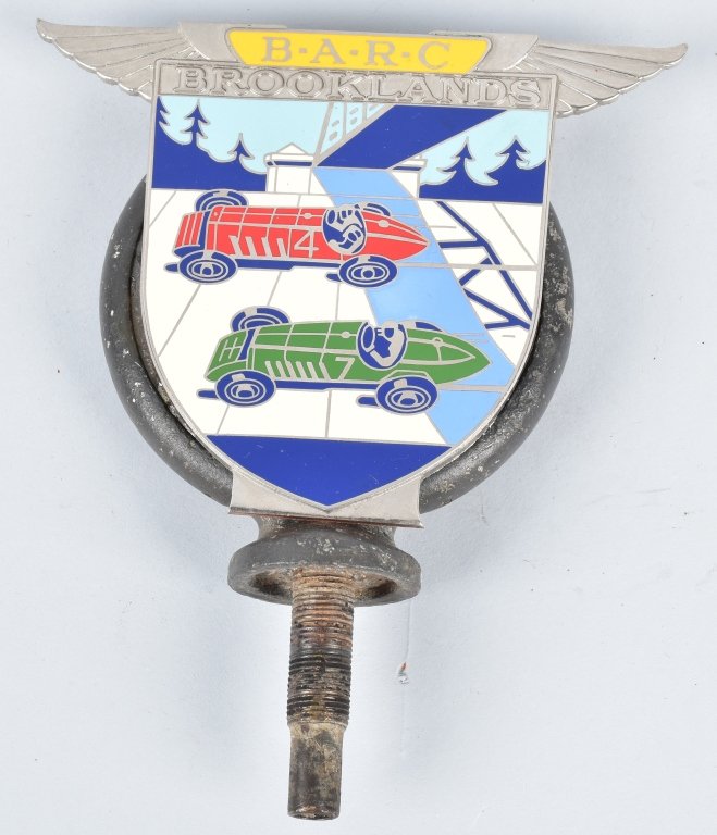 MOTOMETER with BROOKLANDS CAR CLUB BADGE (1 of 4)