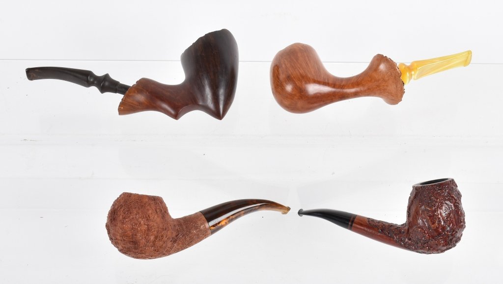 4 SEA ROCK BRIAR PIPES by A Ogura, Ascort, & More (1 of 3)