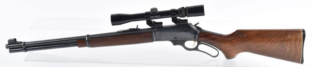 MARLIN MODEL 336, 30-30, LEVER ACTION RIFLE: SN 23063200, 20" barrel with excellent bore, strong action, nice finish, stocks are excellent with minor rubs, includes Bushnell Sport View scope, Excellent*