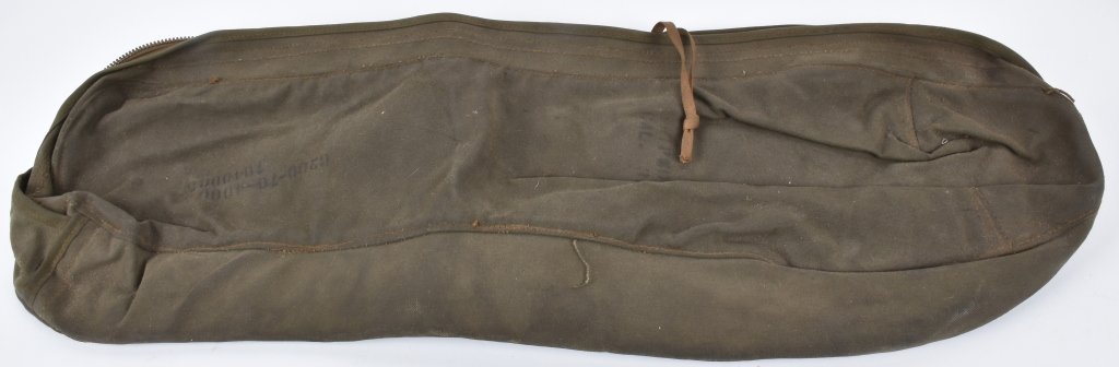 US .30 CAL RIFLE M.G. TRIPOD CASE: Original case for US .30 Cal Rifle Tripod. Still has markings. Excellent