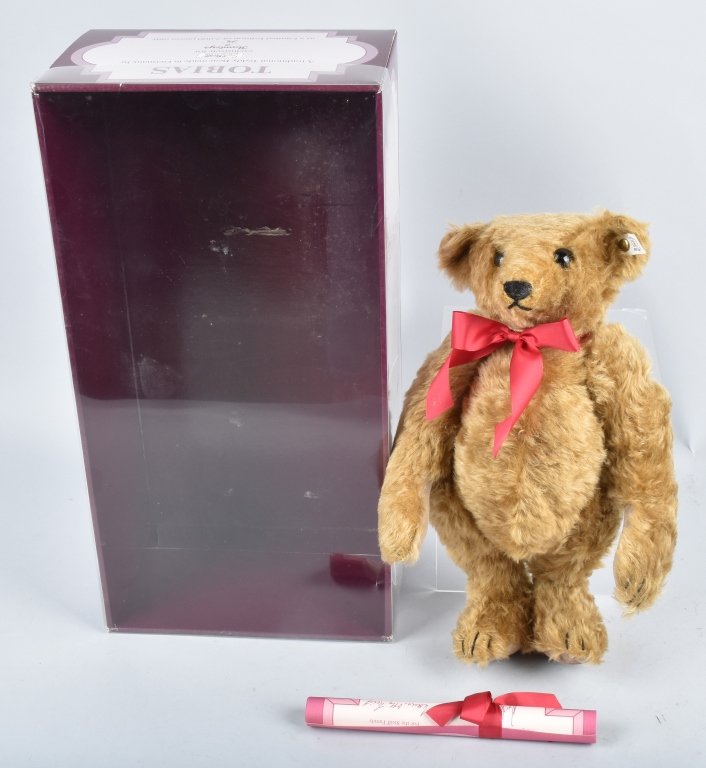 STEIFF HAMLEYS TOBIAS TEDDY BEAR LTD ED NMIB (1 of 6)