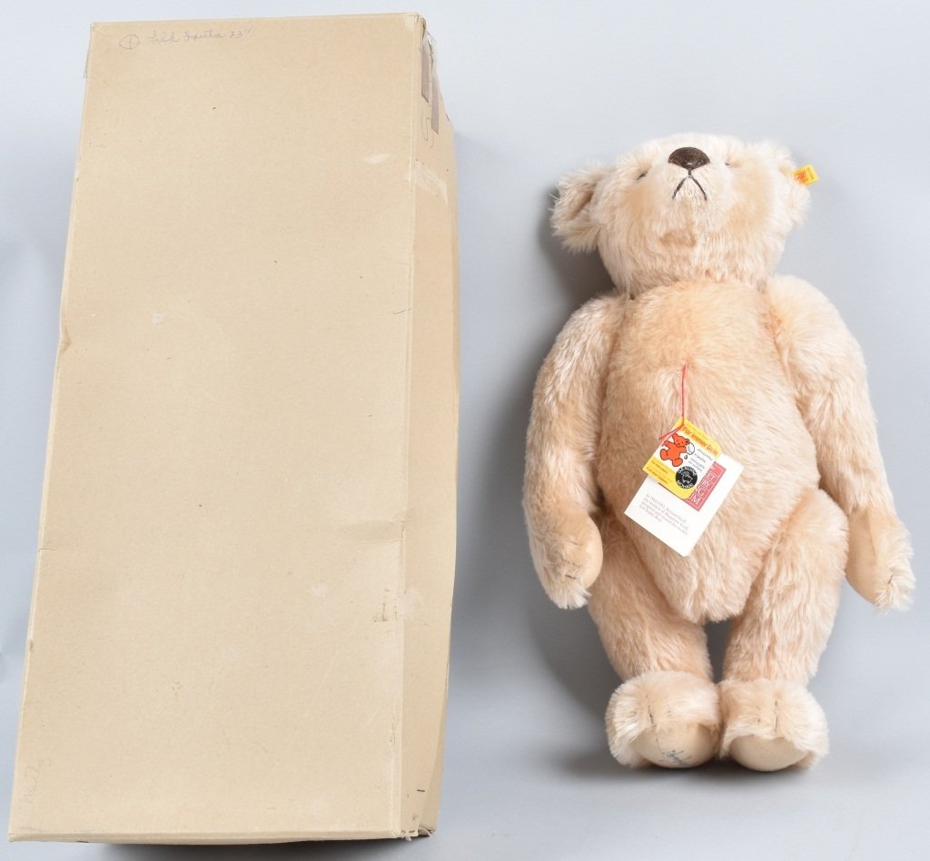 STEIFF MARGARET STRONG BEAR REPLICA 1908 NMIB (1 of 5)