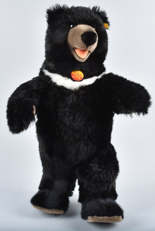 STEIFF KRAGENBAR STANDING BLACK BEAR (1 of 5)