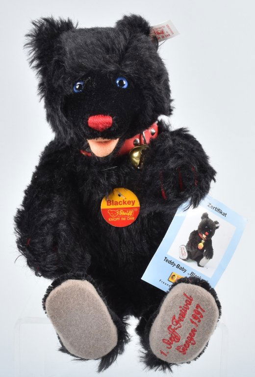 STEIFF GIENGEN FESTIVAL BLACKEY BEAR LTD ED (1 of 7)