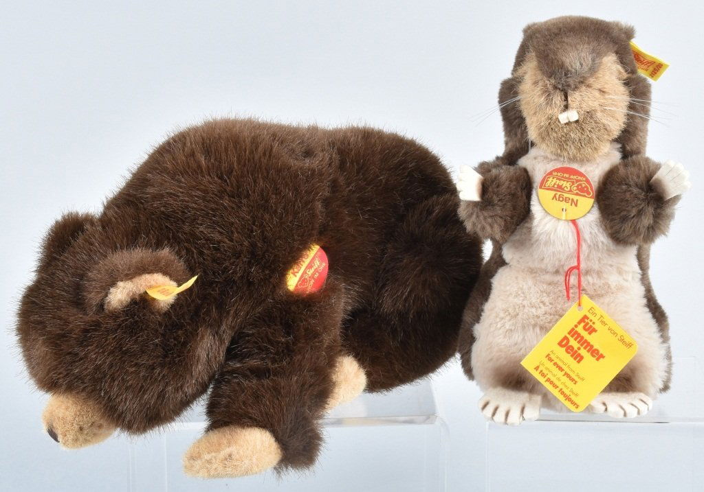 STEIFF BEAR AND BEAVER (1 of 10)