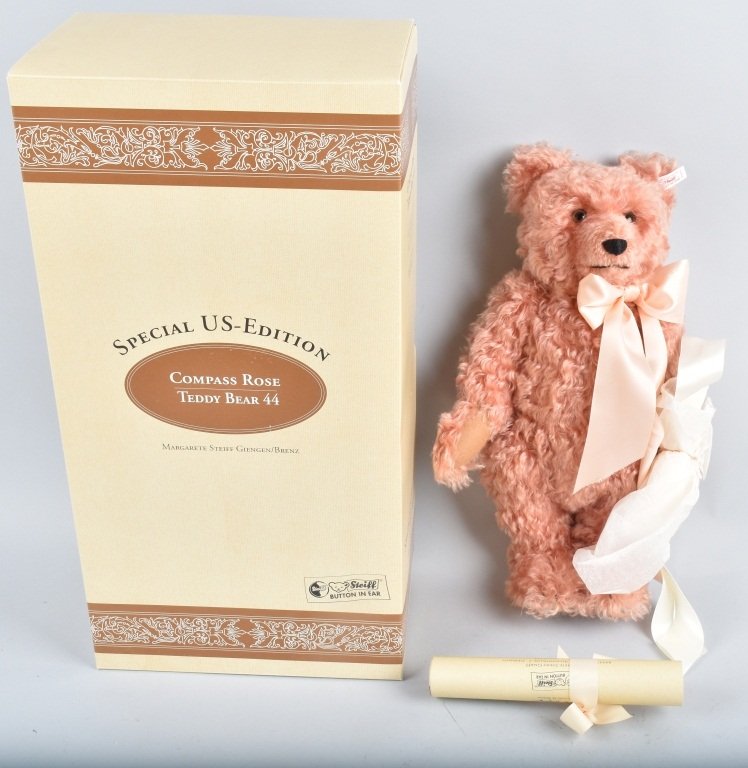STEIFF COMPASS ROSE TEDDY BEAR NMIB (1 of 4)