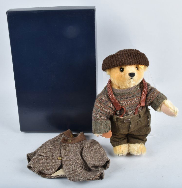 STEIFF RALPH LAUREN USA BEAR WELLINGTON NMIB (1 of 7)