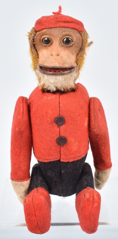 VINTAGE 1920's SCHUCO YES/NO BELLHOP MONKEY (1 of 6)