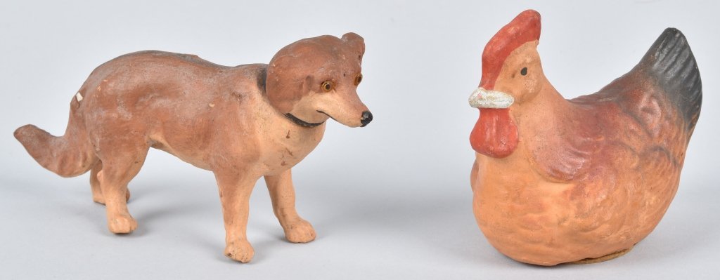 TWO FIGURAL CANDY CONTAINERS (1 of 8)