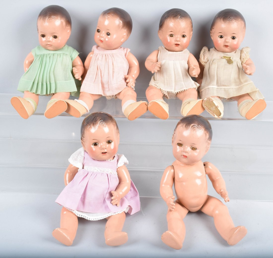 SIX 12" MADAME ALEXANDER DIONNE QUINTS (1 of 4)