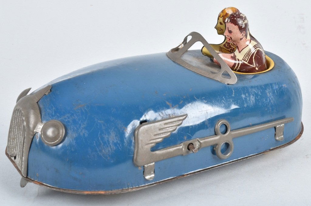 LINDSTROM Tin Windup BUMPER CAR (1 of 6)
