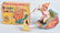 JAPAN Celluloid & Tin Windup FUNNY ROCKER w/BOX