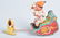 JAPAN Celluloid & Tin Windup FUNNY ROCKER w/BOX - 4