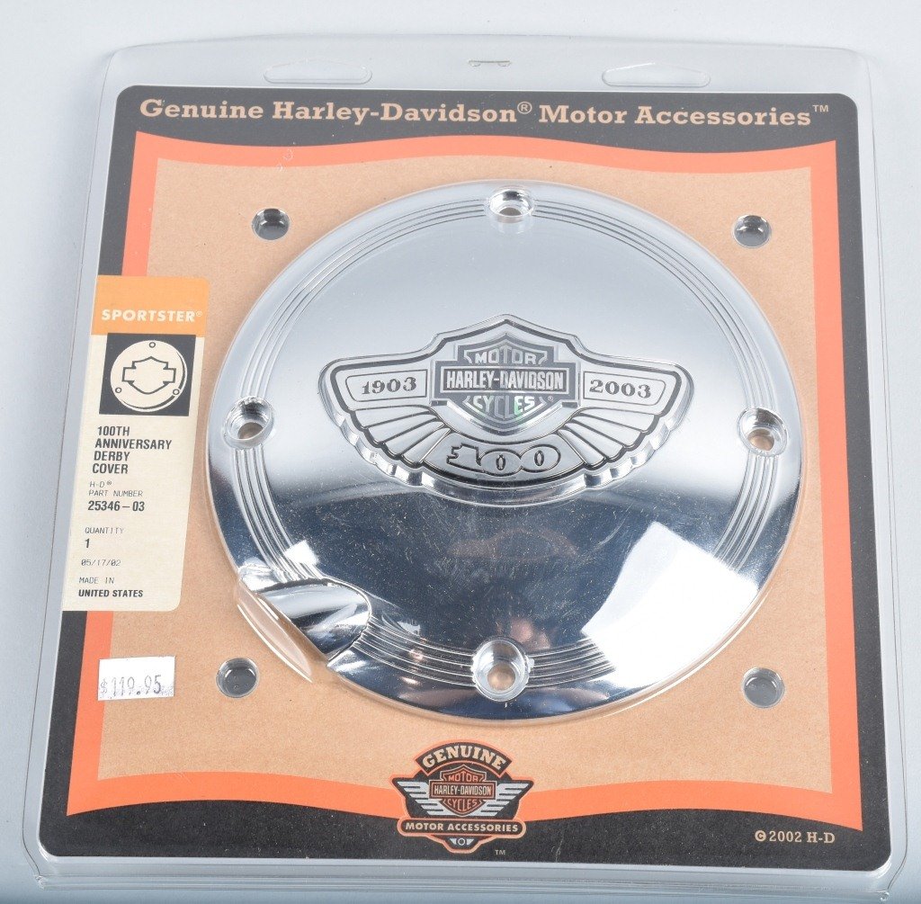HARLEY DAVIDSON 100th ANNIVERSARY DERBY COVER (1 of 2)