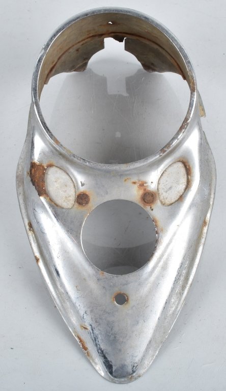 HARLEY DAVIDSON 1939-42 CATS EYE DASH COVER: Very good condition