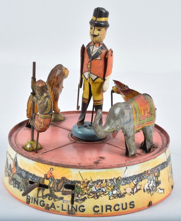 MARX Tin Windup RING-A-LING CIRCUS (1 of 7)